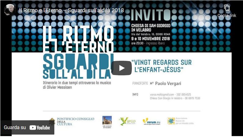 Il Ritmo e l’Eterno – Sguardi sull’aldilà – Video di Presentazione 2018